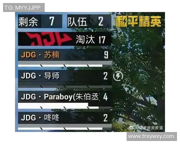 和平精英战术解析JDG战队反击体系的深度剖析与实战应用