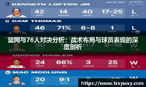 篮网与76人对决分析：战术布局与球员表现的深度剖析